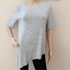 Banana Republic Light Gray Short Sleeve Tee